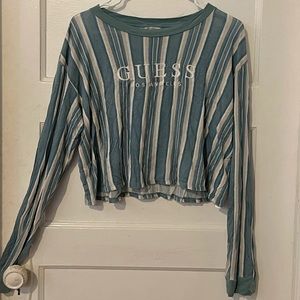 Guess Long Sleeve Stripped Shirt